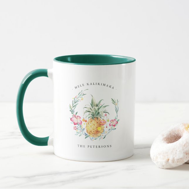 Mele Kalikimaka | Caneca Natal (Com Donut)
