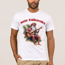 Mele Kalikimaka Papai noel T-Shirt