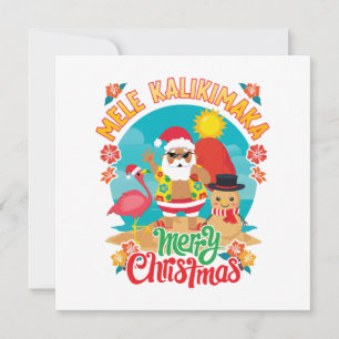 Mele Kalikimaka para um Natal havaiano brilhante