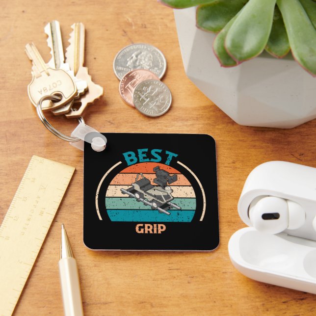 Melhor aderência - Chaveiro de Estilo Retroativo (Mesa)