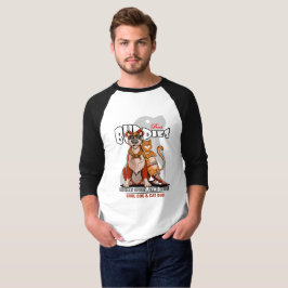 Melhor Amigo | Camiseta Masculina Manga 3/4 Raglan