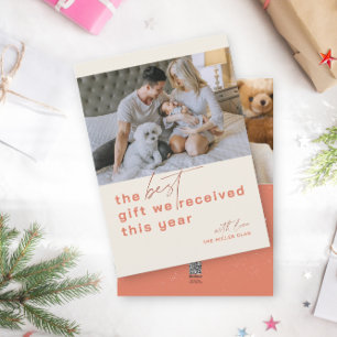 Melhor Anúncio de Nascimento do Feriado Vermelho c