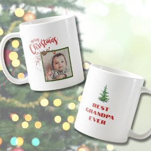 Melhor Avô Alguma Vez Foto da Caneca de Natal para