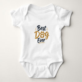 Melhor Cachorro de Todos Camiseta Engraçada para A