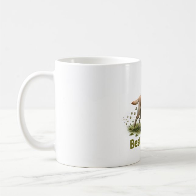 Melhor Cachorro de Todos os Tempos Caneca de Café (Esquerda)