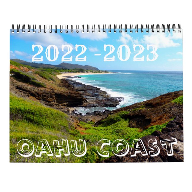 Melhor Calendário do Havaí 2022-2023 (Verso)