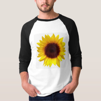 Melhor camisa de design de girassol