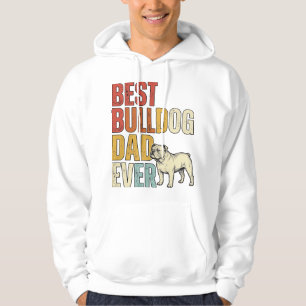 Melhor Camisa de Gravura Vintage do Papai Bulldog