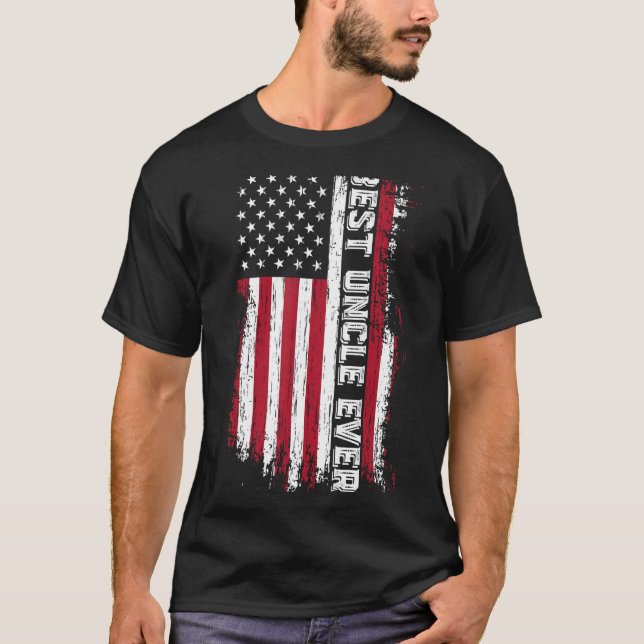 Melhor Camisa Do Tio - Melhor Tio Alguma Vez Dando (Frente)