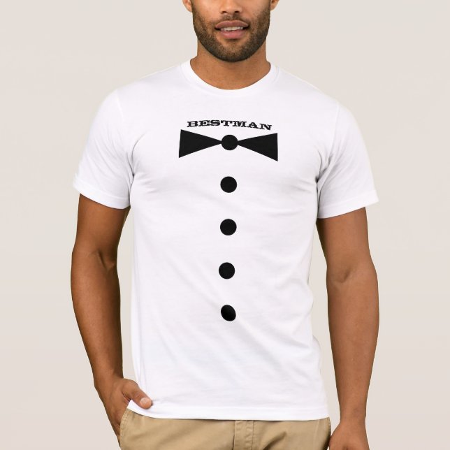Melhor Camiseta Bowtie (Frente)