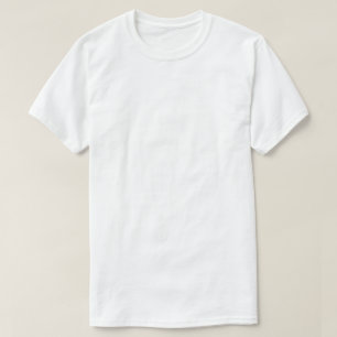 Melhor camiseta branca em branco para impressão pe