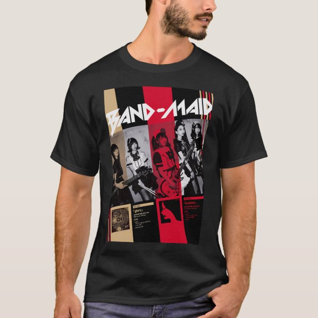 Melhor Camiseta da Banda Nova Arte Presente Perfei (Frente)