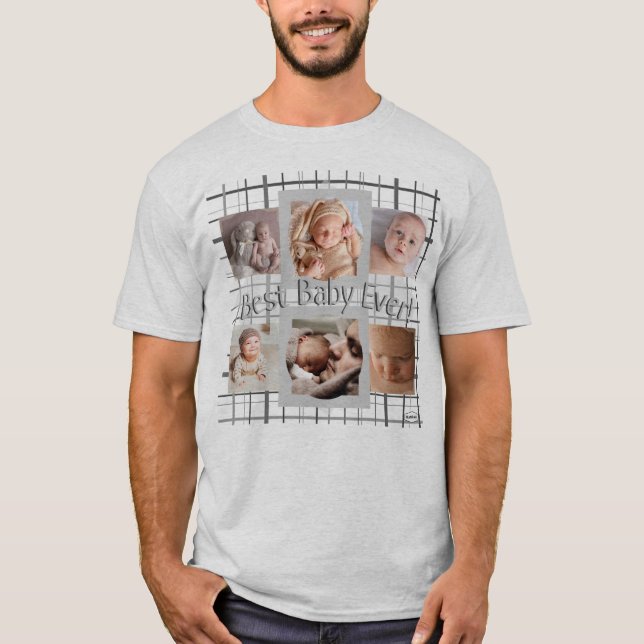 Melhor Camiseta de Fotos do Bebê Nunca - HAMbWG (Frente)