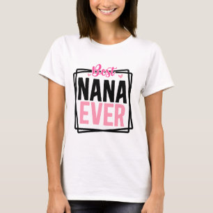 Melhor Camiseta de Tipografia para a Vovó de Sempr