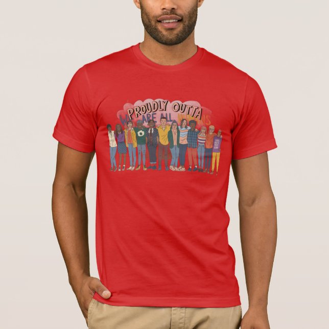 Melhor Camiseta ''Proudly Outta'' (Frente)