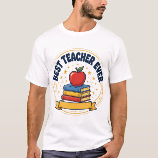 Melhor Camiseta Retro de Maçã para Professor