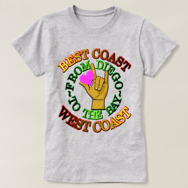 Melhor Camiseta West Mocha Luv (Frente do Design)