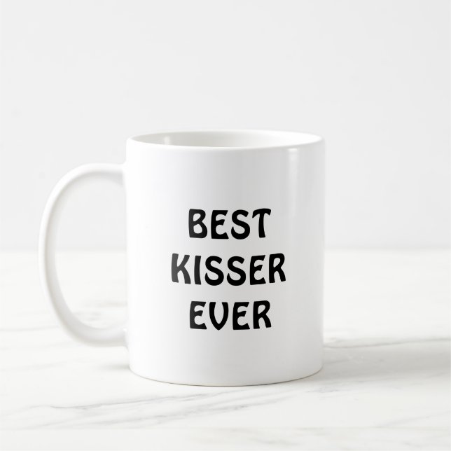 Melhor caneca de café KISSER (Esquerda)
