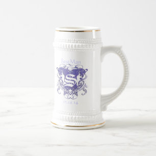 Melhor Caneca de cerveja de Casamento Vintage Leõe