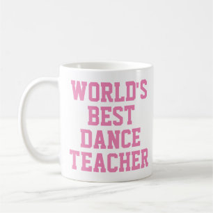 melhor caneca de professor de dança do mundo