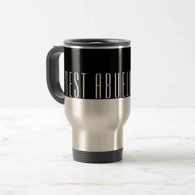 Melhor Caneca de Viagem ABUELO de Todos os Tempos (Frente Esquerda)