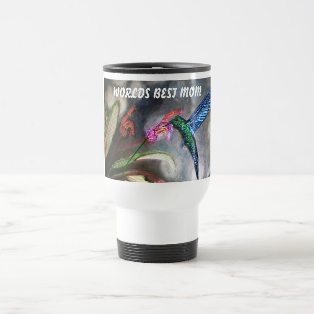 MELHOR caneca de viagem DE MOM DO MUNDO (Centro)