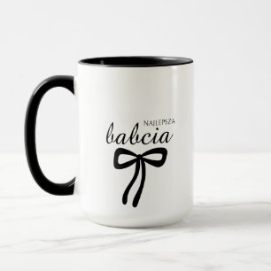Melhor Caneca para Avó – Presente “Najlepsza Babci