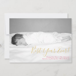 Melhor Cartão com fotos de Férias do Ano Novo