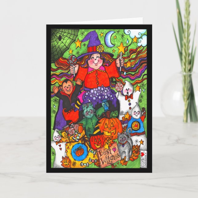 Melhor Cartão de Bruxas (Frente)