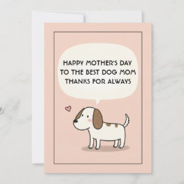 Melhor Cartão de Dia das Mães de Aniversário para