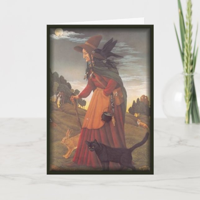 Melhor Cartão de Halloween do Wytches (Frente)