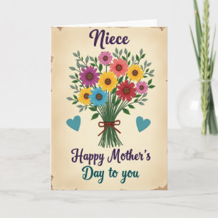 Melhor Cartão Floral do Dia das Mães
