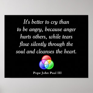 Melhor chorar... poster de arte