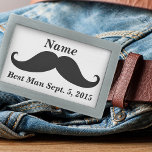 Melhor Cinto de bigode<br><div class="desc">Este design de bigode é perfeito para casais que querem adicionar um toque de humor e personalidade à sua papelaria de casamento. O design também pode ser usado em diversos produtos, como favoritos para festas, decorações e outros acessórios de casamento. O esquema de cores em negrito e os elementos gráficos...</div>