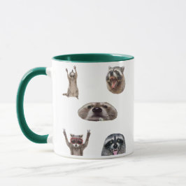 Melhor Compilação de Memes de Guaxinim Caneca Conj