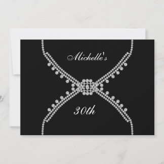 Melhor Convite de aniversário Preto