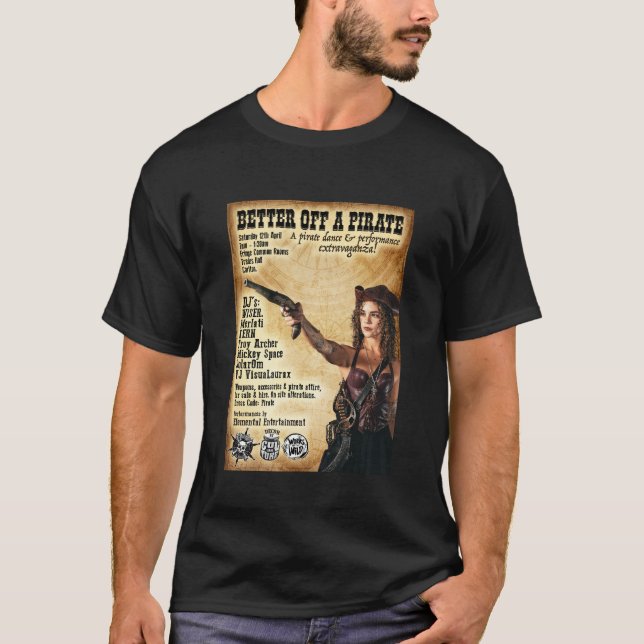 Melhor De Uma Camisa Pirata (Frente)