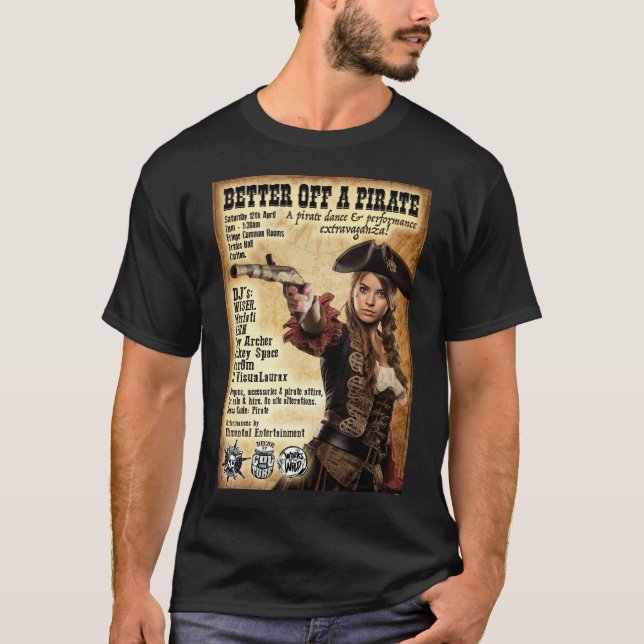Melhor De Uma Camisa Pirata (Frente)