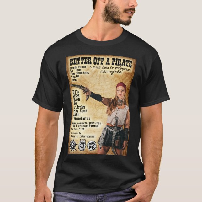 Melhor De Uma Camisa Pirata (Frente)