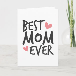 Melhor Dia de as mães Da Mãe Cartão