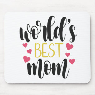 Melhor Dia de as mães da Mãe do Mundo Mousepad