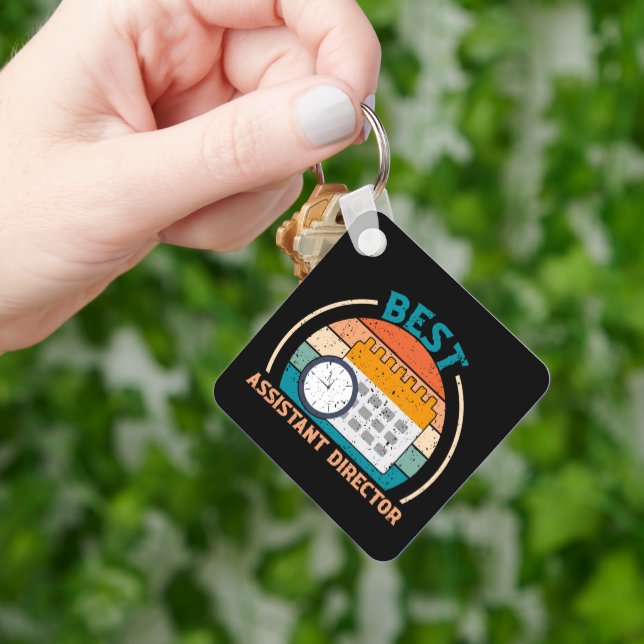 Melhor Diretor Assistente - Chaveiro de Estilo Ret (Mão)