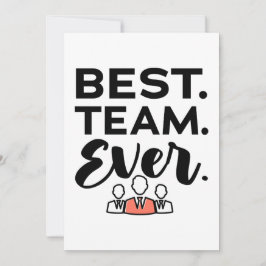 Melhor equipe de sempre, presentes de equipe para