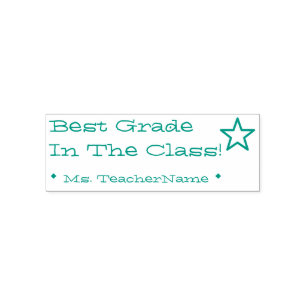"Melhor Grau Na Classe!" Marcação do Carimbo de Bo