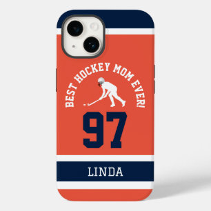 Melhor Hockey Mãe Ever Jersey Style Ca