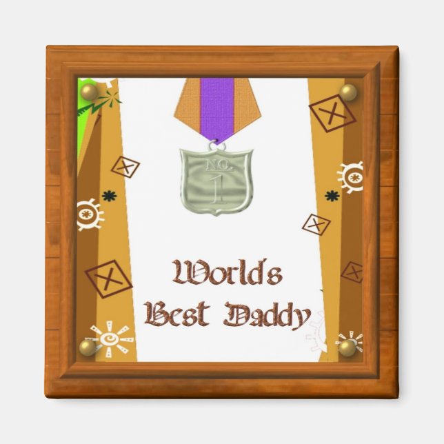 Melhor Íman de Papai (Frente)