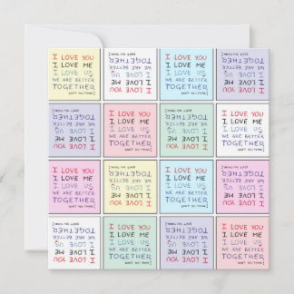 Melhor Juntos - Cartão - Amor