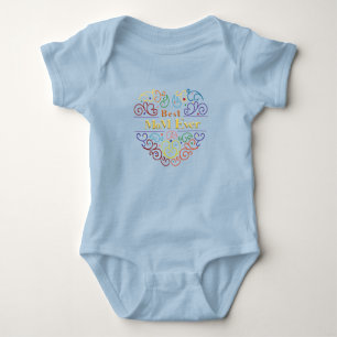 Melhor Mãe Cores T-Shirt