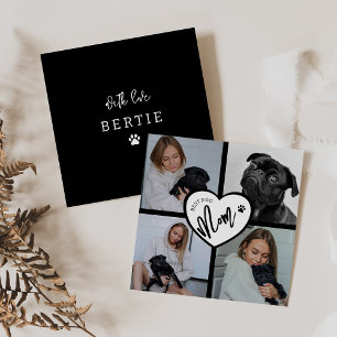 Melhor mãe de cachorro   Colagem de Fotografias