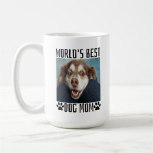 Melhor Mãe de Cachorro do Mundo Caneca de Café